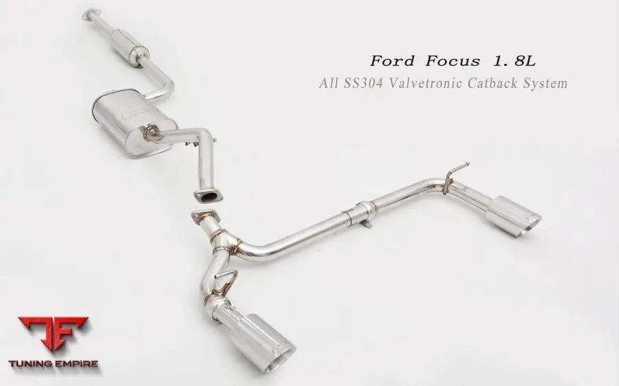 Ford Focus 2005-2011 All Ss304 Valvetronic Exhaust System