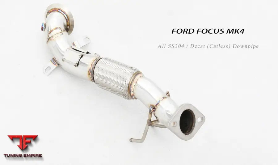 Ford Focus All Ss304 Cat Downpipe Exhaust System