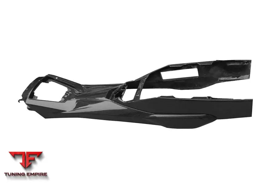 LAMBORGHINI AVENTADOR LP700 COUPE OEM STYLE CARBON FIBER CENTER CONTROL SURROUND PANEL BSD