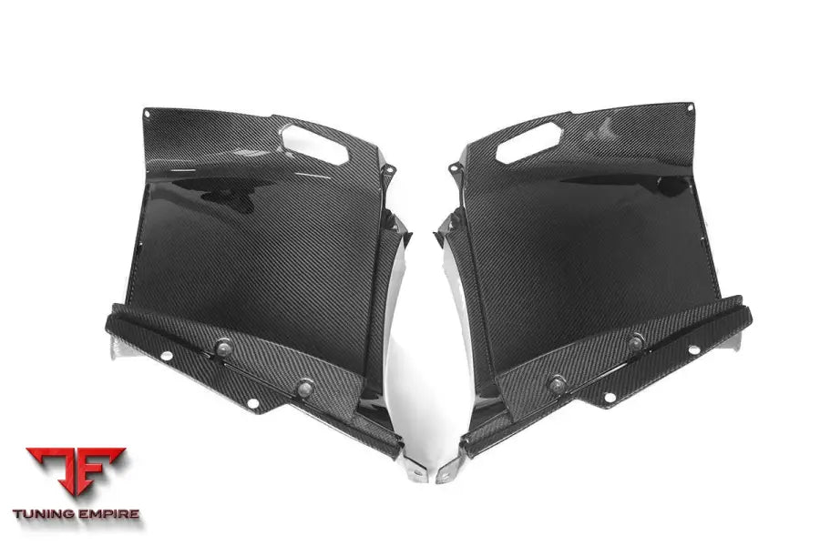 LAMBORGHINI AVENTADOR LP700 COUPE OEM STYLE CARBON FIBER QUARTER PANEL FENDER VENT INSIDE BSD