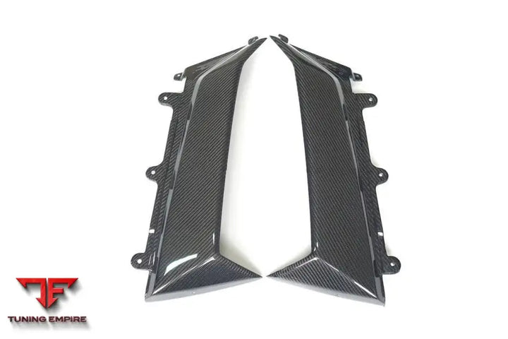 LAMBORGHINI AVENTADOR LP700 COUPE OEM STYLE CARBON FIBER QUARTER PANEL FENDER VENT OUTSIDE BSD