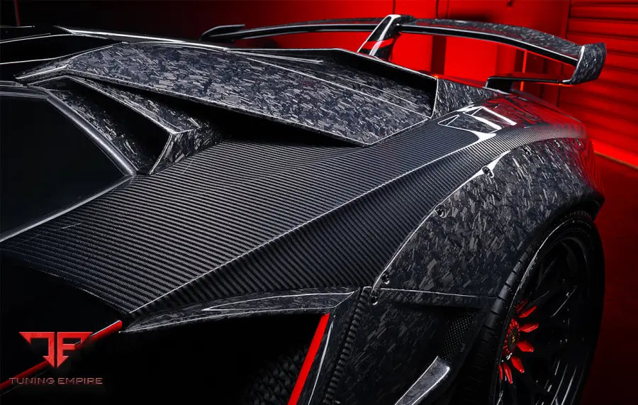 Lamborghini Aventador Lp700 Coupe & Roadster Bkss Style Carbon Fiber Rear Side Scoops Bsd