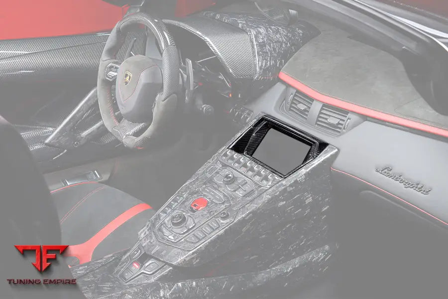 Lamborghini Aventador Lp700 Coupe & Roadster Carbon Fiber Screen Surround Panel Bsd