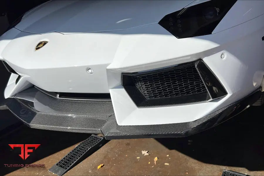 Lamborghini Aventador Lp700 Coupe & Roadster Dm Style Carbon Fiber Front Lip Bsd