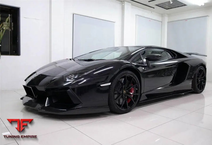 Lamborghini Aventador Lp700 Coupe & Roadster Dm Style Carbon Fiber Front Lip Bsd