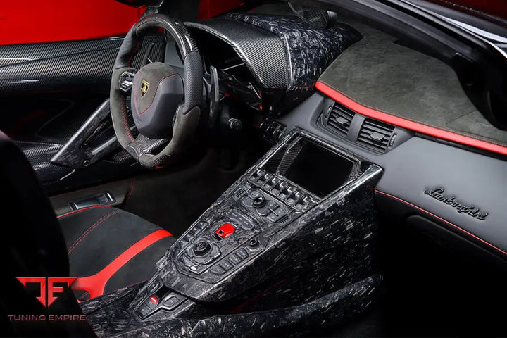 Lamborghini Aventador Lp700 Coupe Roadster Dry Carbon Fiber Centre Console Surround Bsd