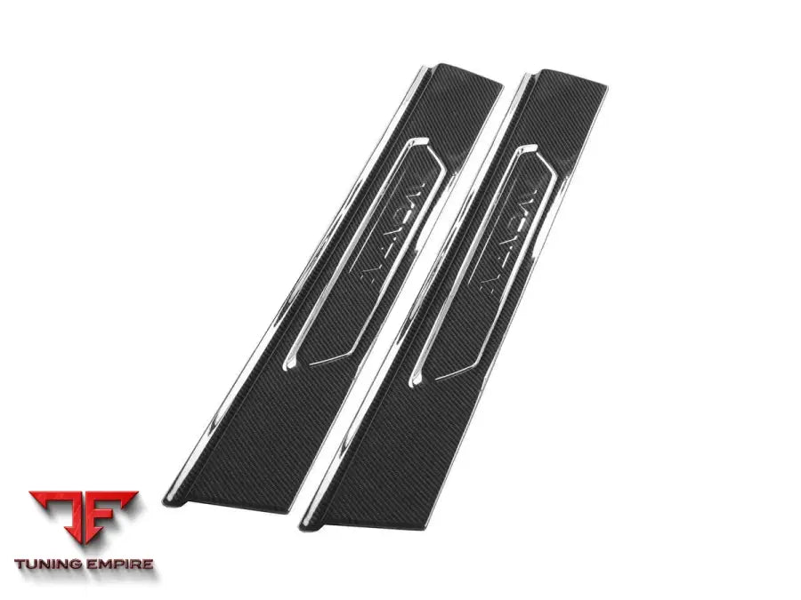 Lamborghini Aventador Lp700 Coupe & Roadster Oem Style Carbon Fiber Door Still Plate Caps Bsd