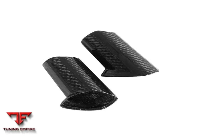 LAMBORGHINI AVENTADOR LP700 COUPE & ROADSTER OEM STYLE DRY CARBON FIBER MIRROR COVER REPLACEMENT BSD