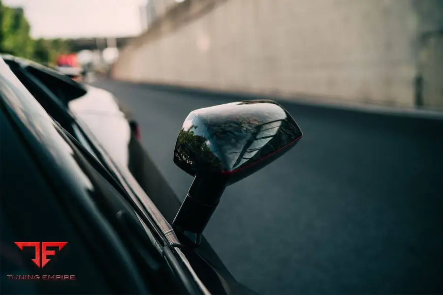 LAMBORGHINI AVENTADOR LP700 COUPE & ROADSTER OEM STYLE DRY CARBON FIBER MIRROR COVER REPLACEMENT BSD