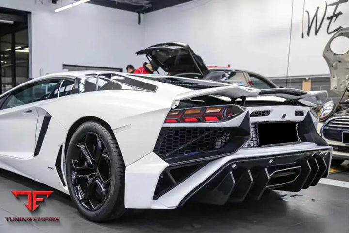 LAMBORGHINI AVENTADOR LP700 COUPE & ROADSTER SV STYLE REAR BUMPER BSD