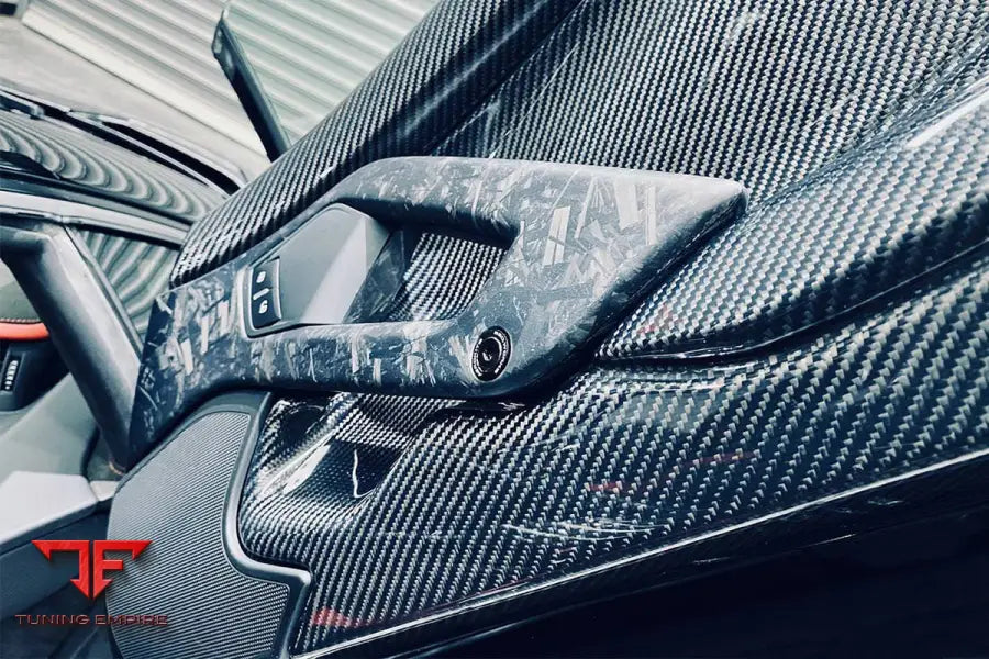 LAMBORGHINI AVENTADOR LP700 COUPEROADSTER CARBON FIBER INNER DOOR HANDLE BSD