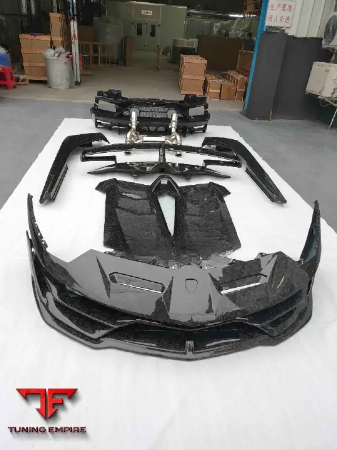 Lamborghini Aventador Lp700 Lp720 Lp750 Upgrade To Lp770 Svj Forged Carbon Fiber Conversion Body Kit