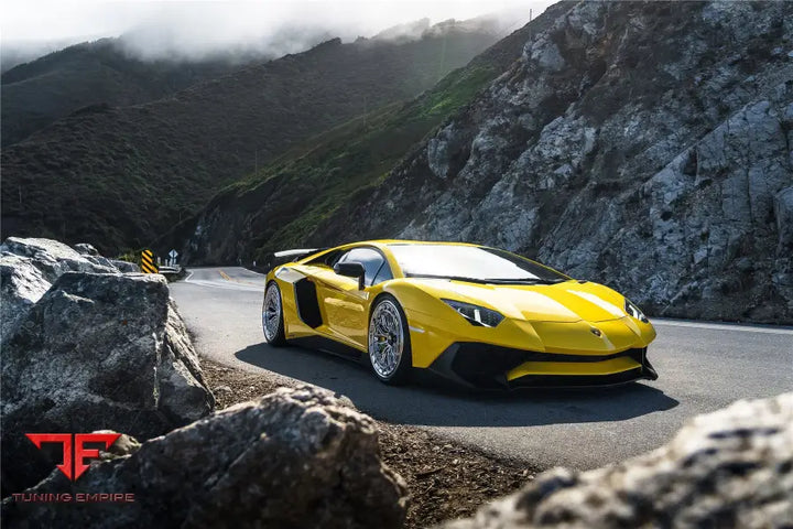 Lamborghini Aventador Lp700 Lp740 Coupe & Roadster Sv Style Front Bumper Bsd