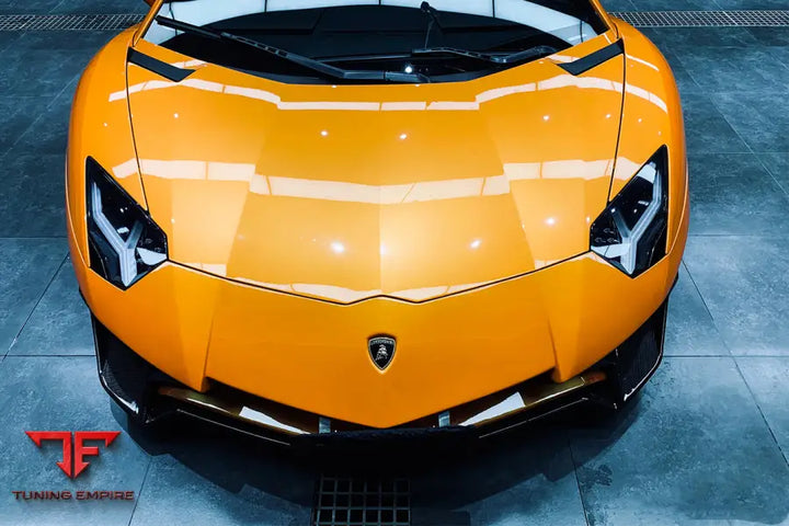 Lamborghini Aventador Lp700 Lp740 Coupe & Roadster Sv Style Front Bumper Bsd