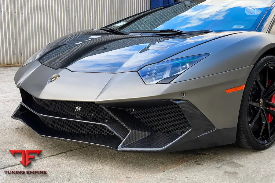 Lamborghini Aventador Lp700 Lp740 Coupe & Roadster Sv Style Front Bumper Bsd