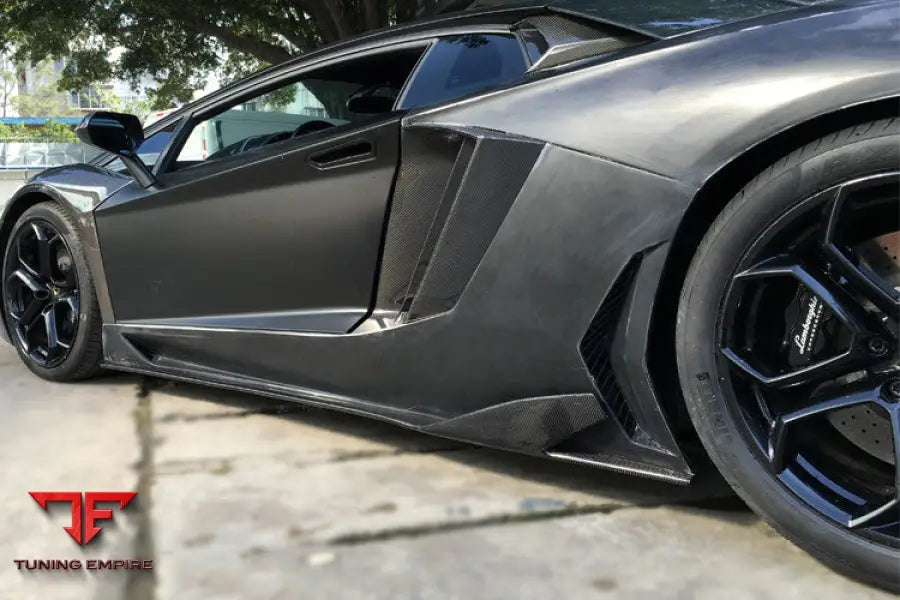 Lamborghini Aventador Lp700 @ Lp740 Couperoadster Carbon Fiber Side Skirts Bsd