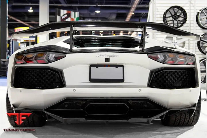 Lamborghini Aventador Lp700 $ Lp740 Couperoadster Dc Style Carbon Fiber Rear Diffuser Bsd