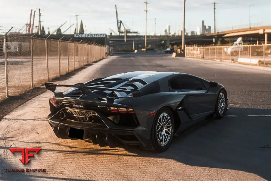 Lamborghini Aventador LP700/ LP740/ LP750 Coupe Roadster SVJ Style Part DRY Carbon Fiber Aero Full Kit BSD