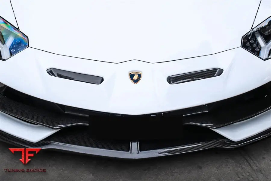 Lamborghini Aventador Lp700 @ Lp740 Lp750 Svj Coupe & Roadster Style Part Dry Carbon Fiber Front