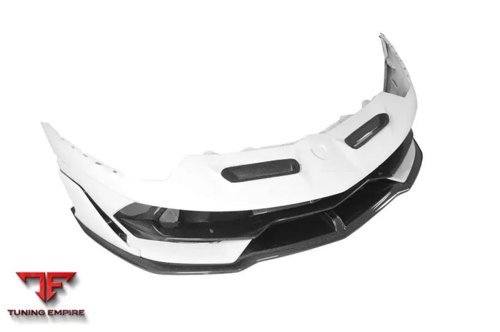 LAMBORGHINI AVENTADOR LP700/LP740LP750 COUPE ROADSTER SVJ STYLE PART DRY CARBON FIBER FRONT BUMPER BSD