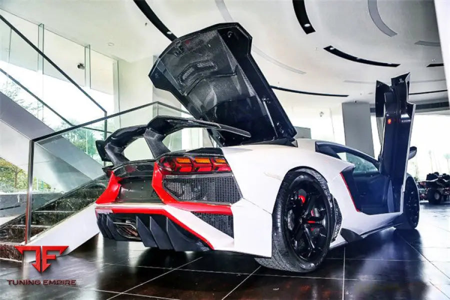 Lamborghini Aventador Lp700 Lp750 Lp740 Lp720 Lp780 Coupe & Roadster Bkss Style Carbon Fiber Trunk