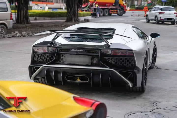 LAMBORGHINI AVENTADOR LP700/LP750/LP740/LP720/LP780 COUPE & ROADSTER OTC STYLE TRUNK SPOILER WING W BASE BSD