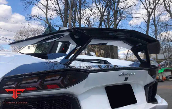 LAMBORGHINI AVENTADOR LP700/LP750/LP740/LP720/LP780 COUPE & ROADSTER OTC STYLE TRUNK SPOILER WING W BASE BSD