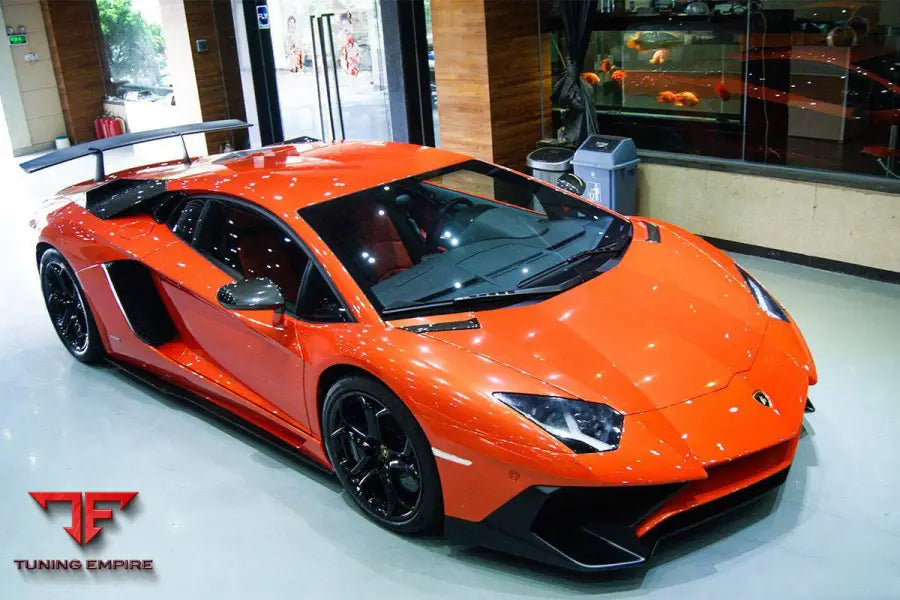 LAMBORGHINI AVENTADOR LP700/LP750/ LP740/ LP720/LP780 COUPE & ROADSTER SV STYLE TRUNK WING BSD