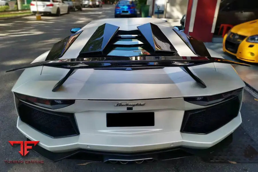 Lamborghini Aventador Lp700 @ Lp750 Lp740 Lp720 Lp780 Coupe & Roadster Vtc Style Trunk Spoiler Bsd