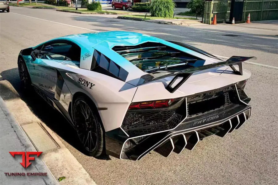 Lamborghini Aventador Lp700 $ Lp750 Lp740 Lp720 Lp780 Coupe & Roadster Vtc Style Trunk Spoiler Bsd