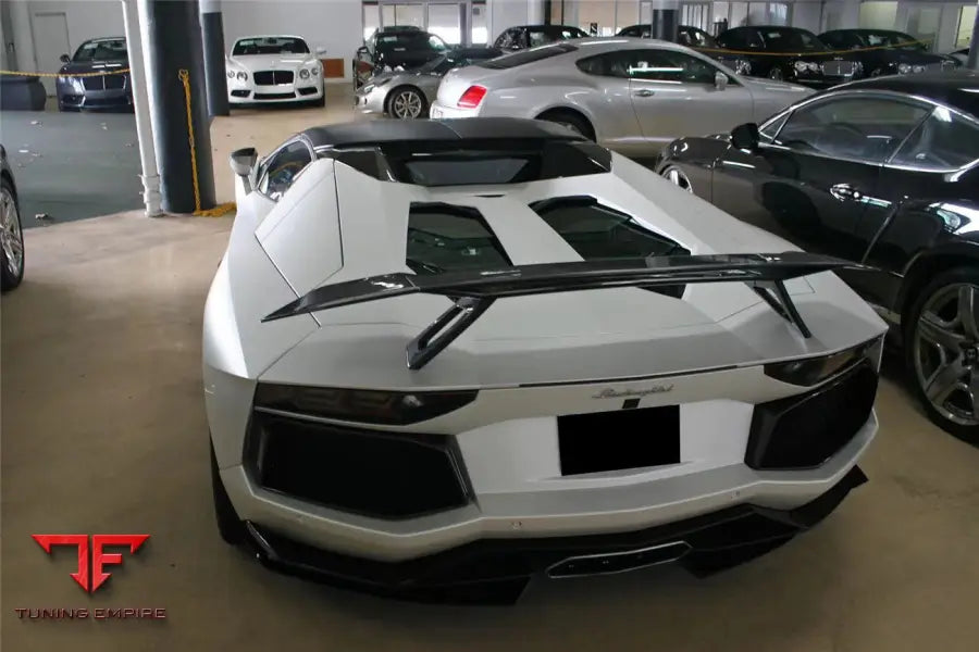 Lamborghini Aventador Lp700/ Lp750/ Lp740/ Lp720/ Lp780 Coupe & Roadster Vtc Style Trunk Spoiler Bsd