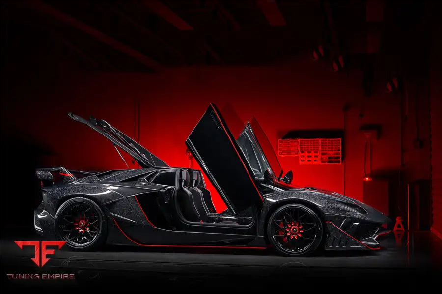 Lamborghini Aventador Lp700 Roadster Sv-Bkssii Style Wide Body Carbon Fiber Aero Full Kit Bsd