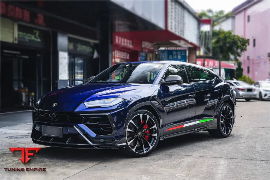 Lamborghini Urus Tc Style Dry Carbon Fiber Front Bumper Vents Bsd