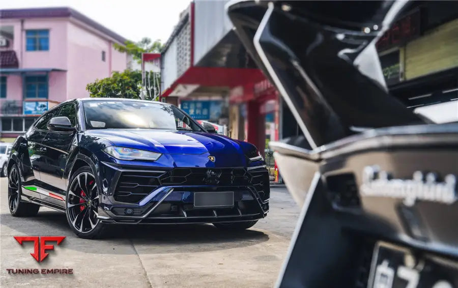 Lamborghini Urus Tc Style Dry Carbon Fiber Front Bumper Vents Bsd