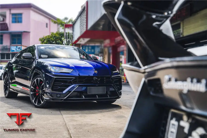 Lamborghini Urus Tc Style Dry Carbon Fiber Front Lip Both Up And Down Bsd