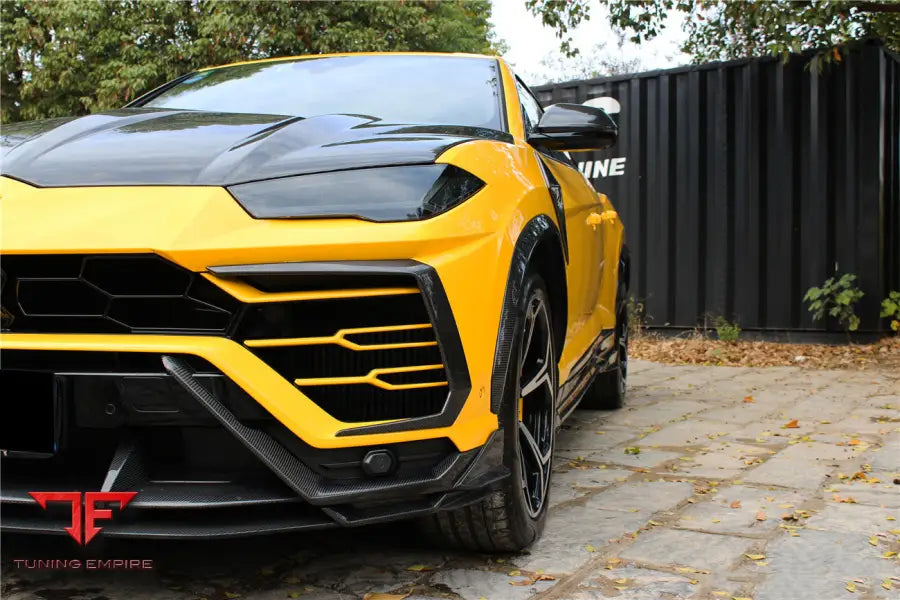 Lamborghini Urus Tc Style Dry Carbon Fiber Front Lip Both Up And Down Bsd