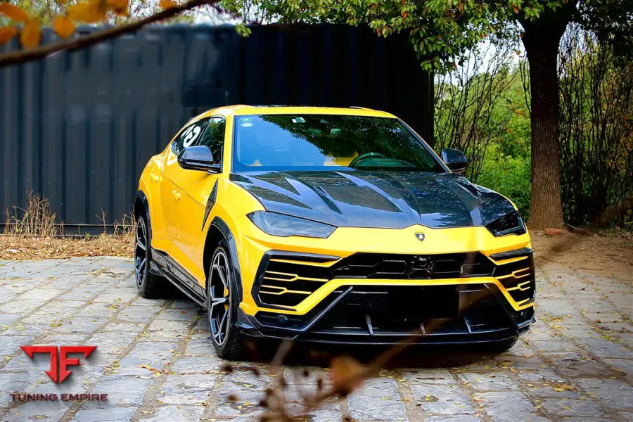 Lamborghini Urus Tc Style Dry Carbon Fiber Front Lip Both Up And Down Bsd