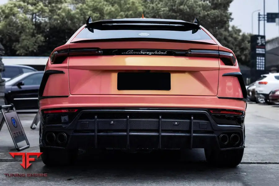 Lamborghini Urus Tc Style Dry Carbon Fiber Rear Bumper Vents Bsd