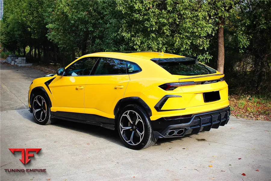 Lamborghini Urus Tc Style Dry Carbon Fiber Rear Bumper Vents Bsd