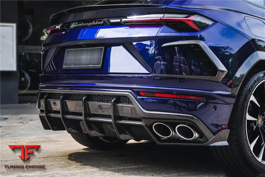 Lamborghini Urus Tc Style Dry Carbon Fiber Rear Diffuser Bsd