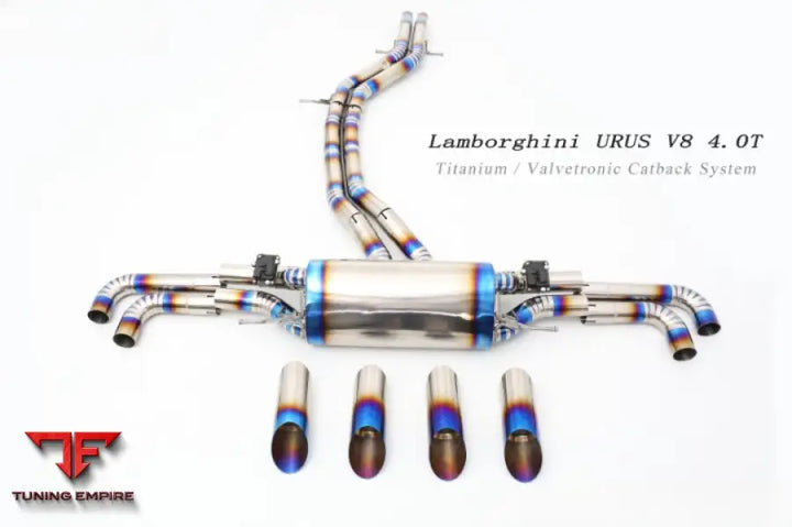 Lamborghini Urus V8 4.0T Titanium Valvetronic Exhaust System