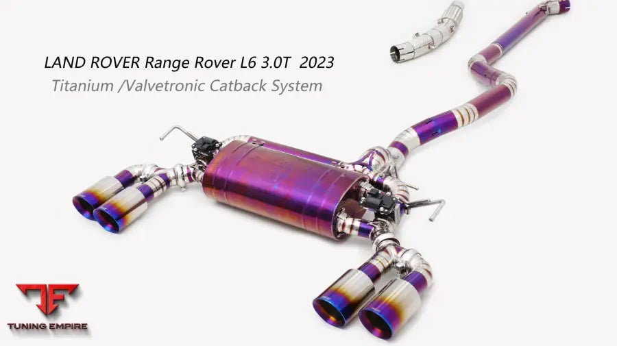 Land Rover L6 3.0T 2023 Titanium Valvetronic Exhaust System