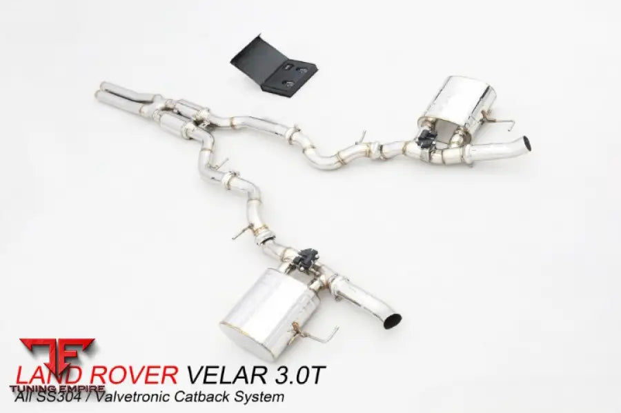 Land Rover Velar 2017-2024 All Ss304 Valvetronic Exhaust System