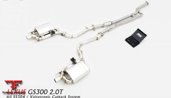 Lexus Gs200T/Gs300 All Ss304 Valvetronic Exhaust System