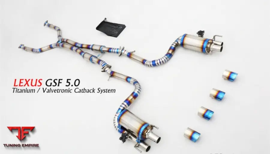 Lexus Gsf 5.0 Titanium Valvetronic Exhaust System