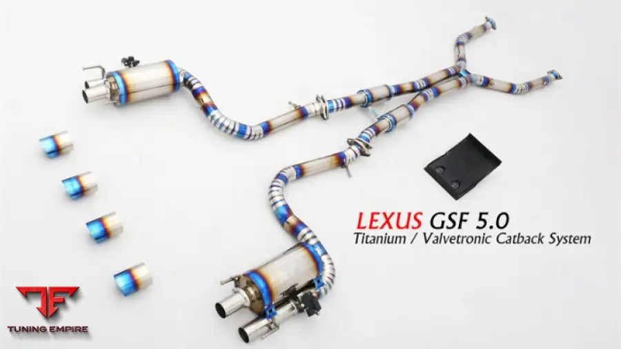 Lexus Gsf 5.0 Titanium Valvetronic Exhaust System