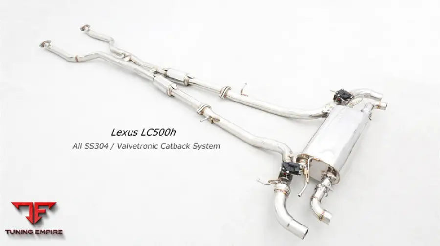 Lexus Lc500H All Ss304 Valvetronic Exhaust System