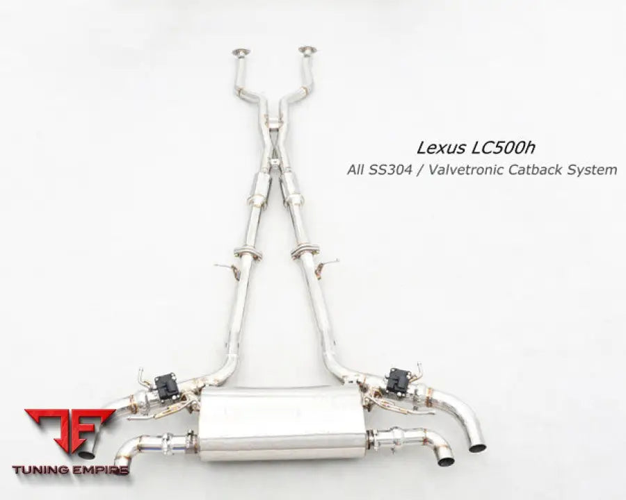 Lexus Lc500H All Ss304 Valvetronic Exhaust System