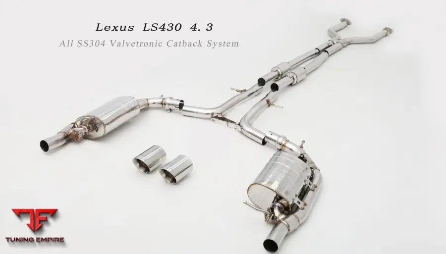 Lexus Ls430 All Ss304 Valvetronic Exhaust System