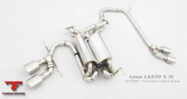 Lexus Lx570 5.7L All Ss304 Valvetronic Exhaust System